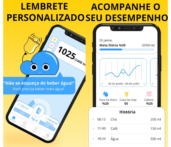 App B: Recordatórios Inteligentes, Sem Ser Invasivo - inspiração 1