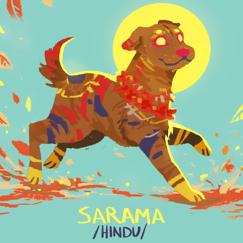 Garm: O Cão de Sangue nas Profundezas Nórdicas - inspiração 2