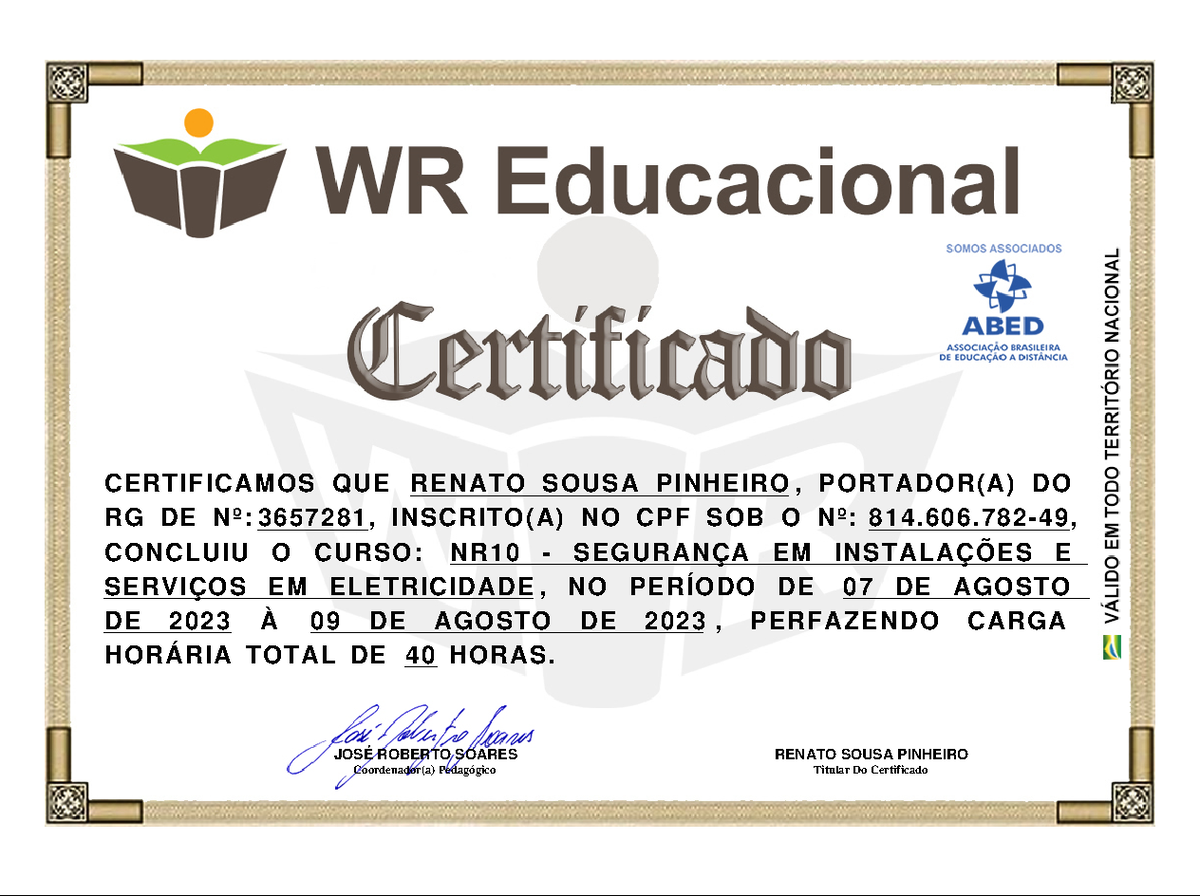 Custos Envolvidos: Investimento na Sua Carreira e Segurança - inspiração 2