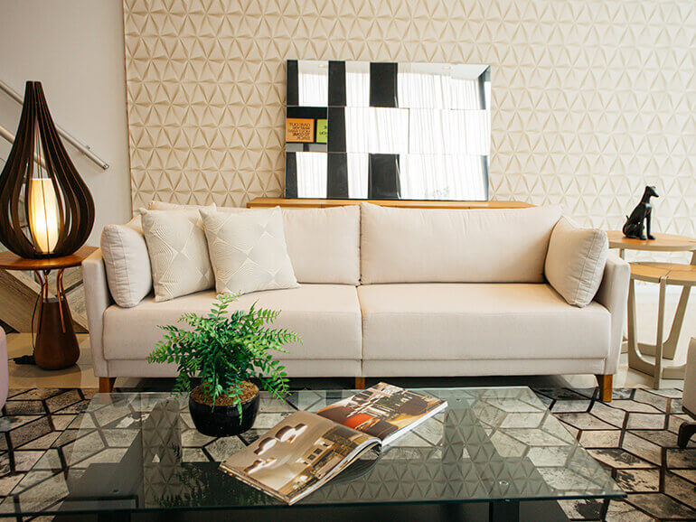 Cores e estampas: Paleta que harmoniza seu lar - inspiração 1