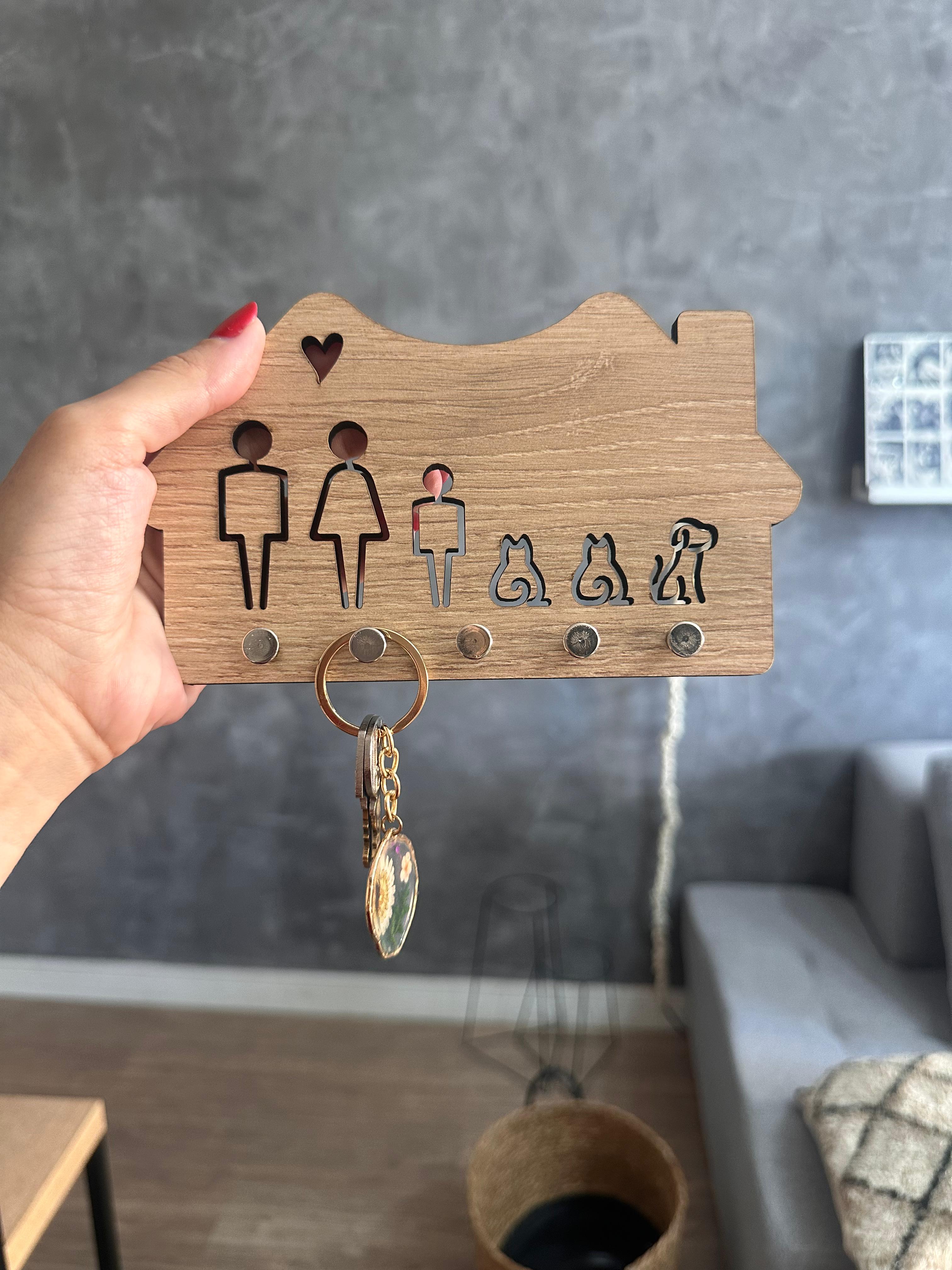 Marcando os Pontos de Fixação das Chaves - inspiração 2