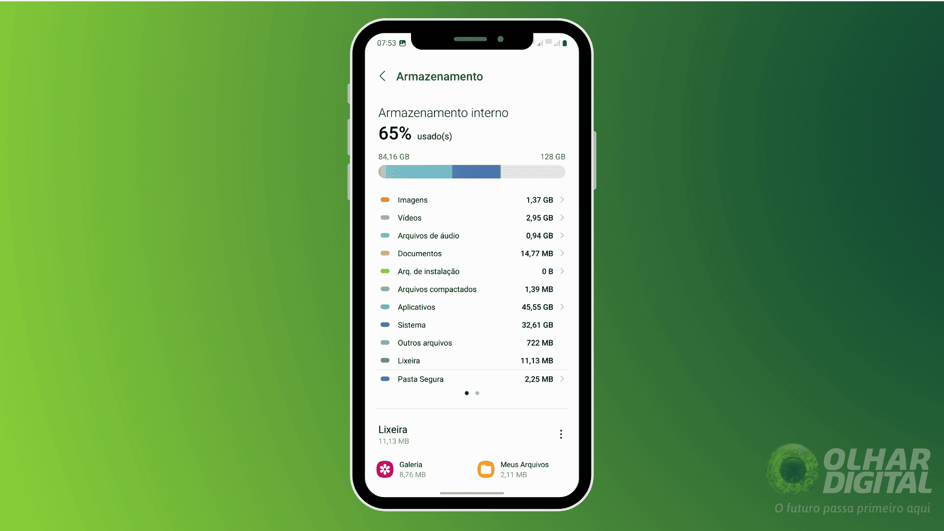 Explore a Pasta de Downloads - inspiração 2