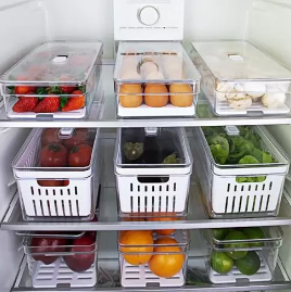 Aproveite as prateleiras superiores para laticínios e ovos - inspiração 1