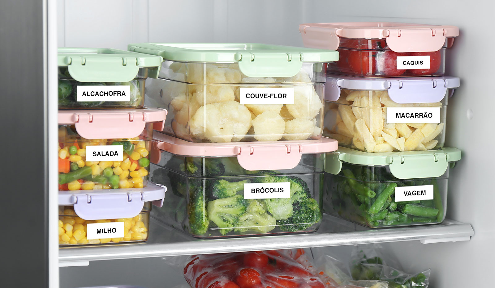 Congelados: onde e como guardar - inspiração 2