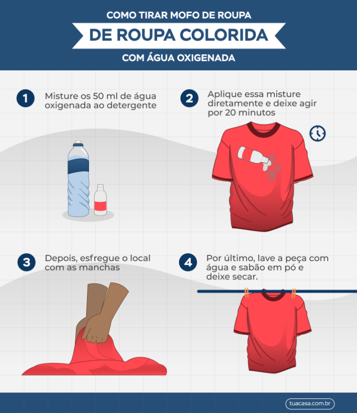 Identificação do Mofo em Roupas Coloridas - inspiração 2
