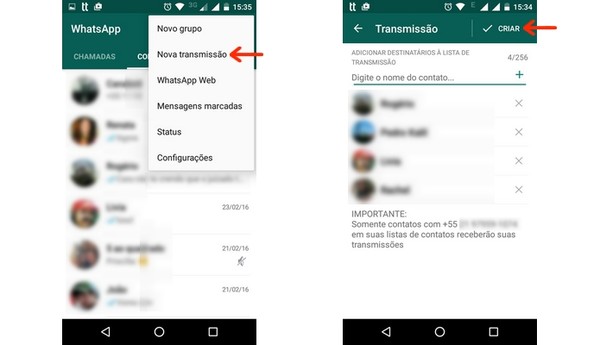 O Que São Listas de Transmissão e Como Funcionam - inspiração 2
