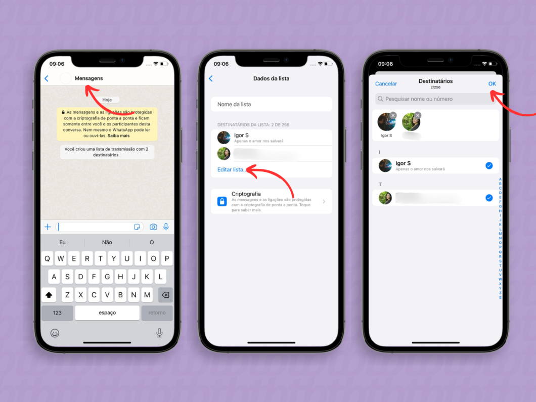 Como Criar Sua Primeira Lista de Transmissão Passo a Passo - inspiração 1