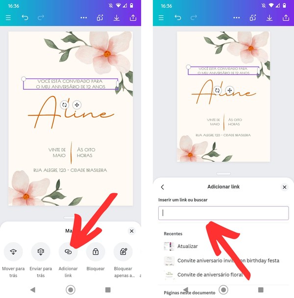 Comece do Zero: Criando Seu Primeiro Design de Convite - inspiração 1