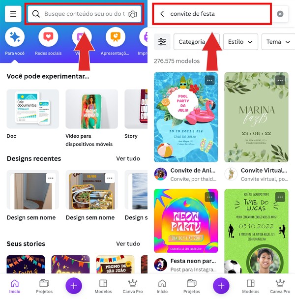 Comece do Zero: Criando Seu Primeiro Design de Convite - inspiração 2