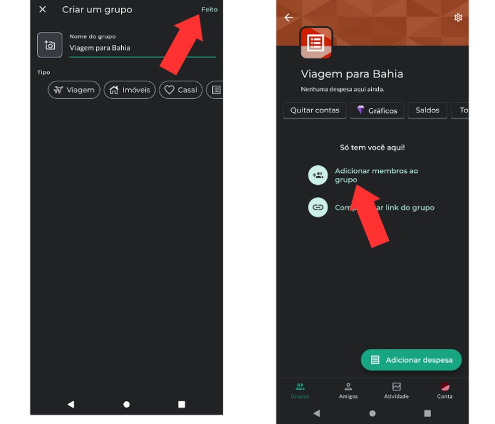 Primeiros Passos: Criando Sua Conta e Grupos - inspiração 1