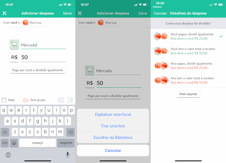Dividindo Custos em Eventos e Festas - inspiração 2