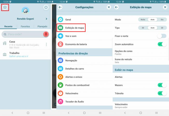 Configuração Inicial: Deixando o Waze com a Sua Cara - inspiração 1