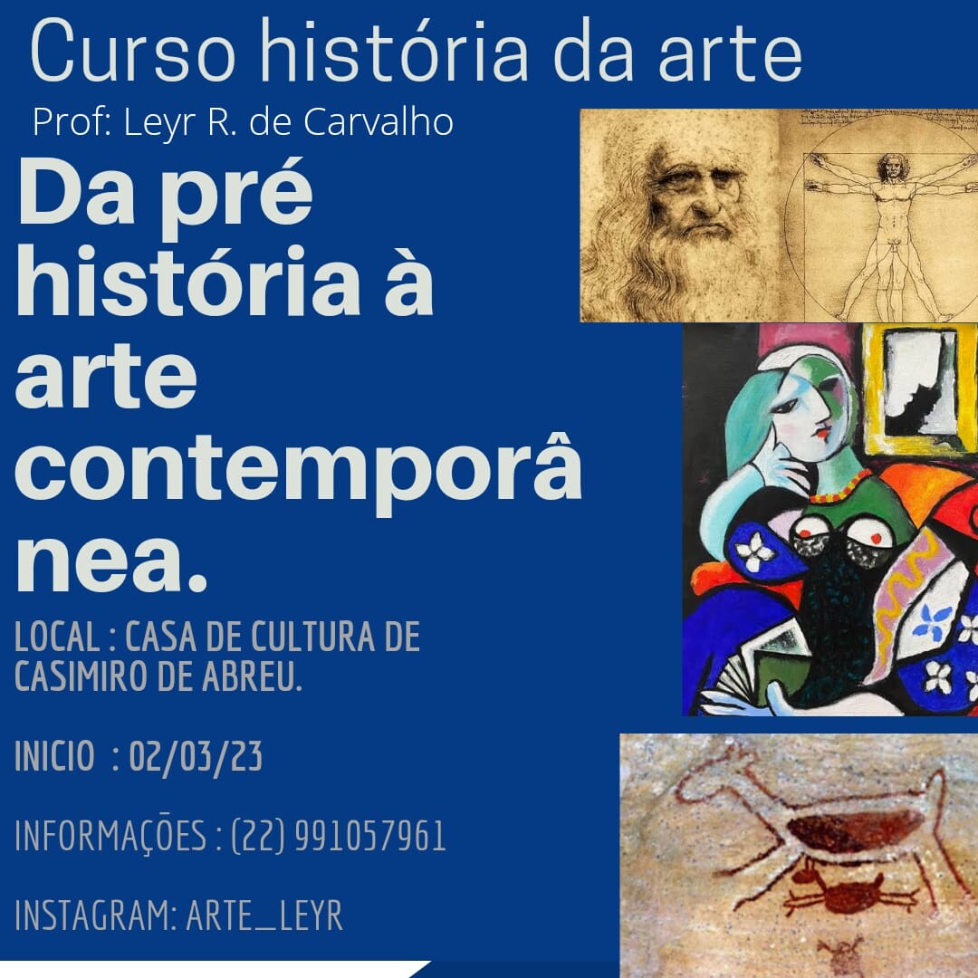 História da Arte: Dos Clássicos às Vanguardas - inspiração 2