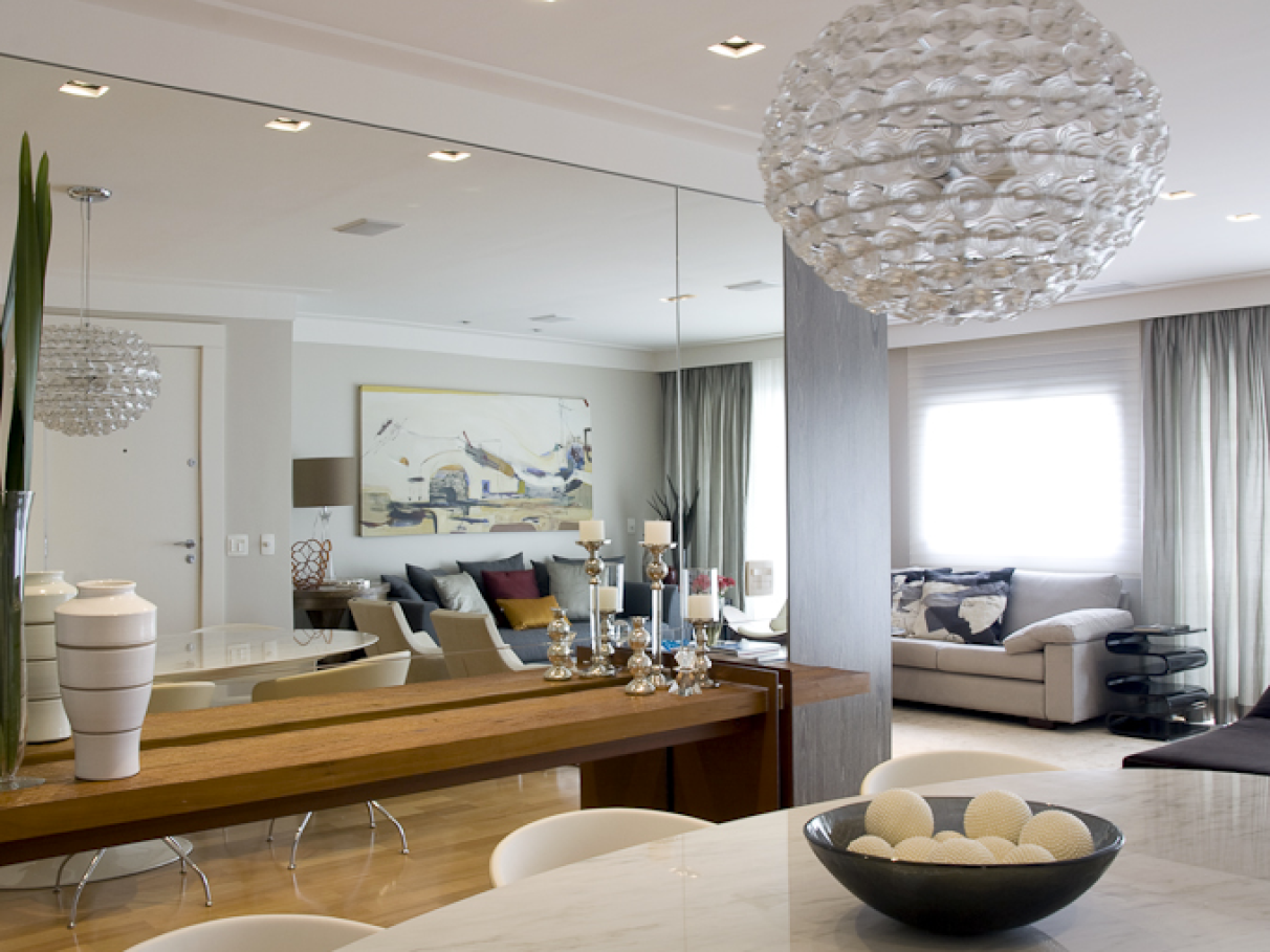 Espelhos Grandes e Contínuos: A Ilusão de Infinito - inspiração 1