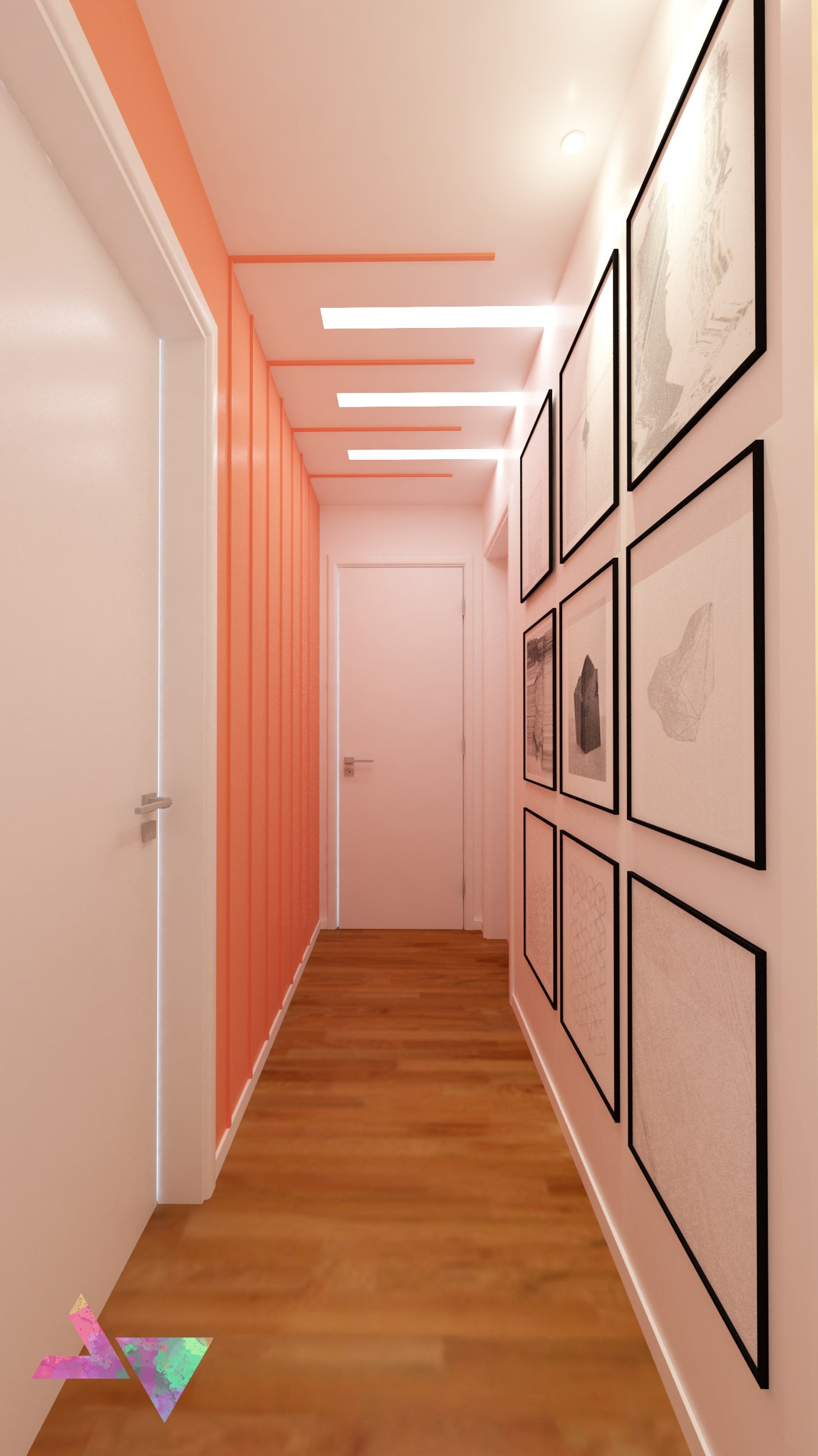 Móveis Verticais e Flutuantes: Otimizando Cada Centímetro - inspiração 2