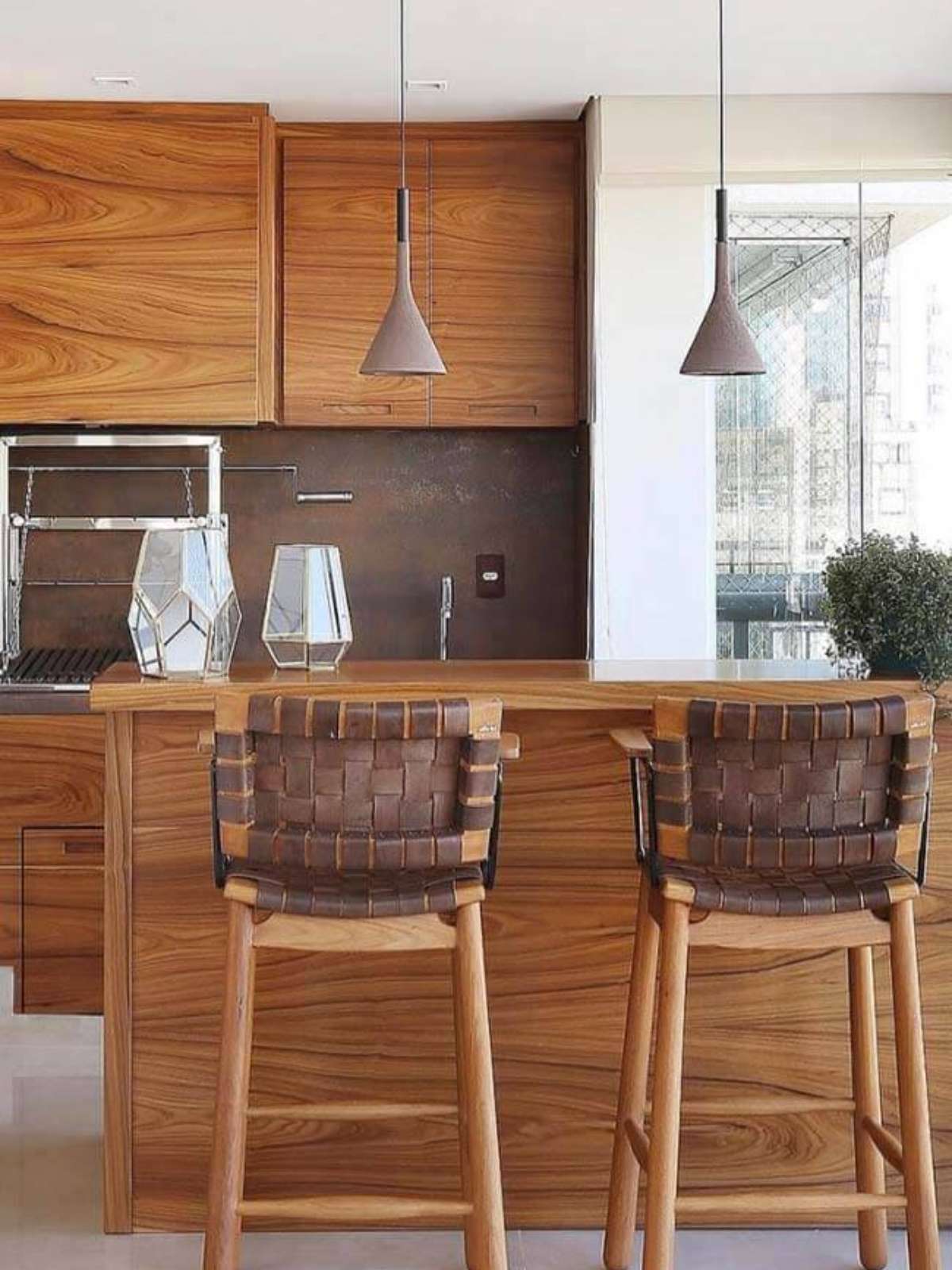 Superfícies laminadas com acabamento amadeirado: elegância e praticidade acessível - inspiração 2