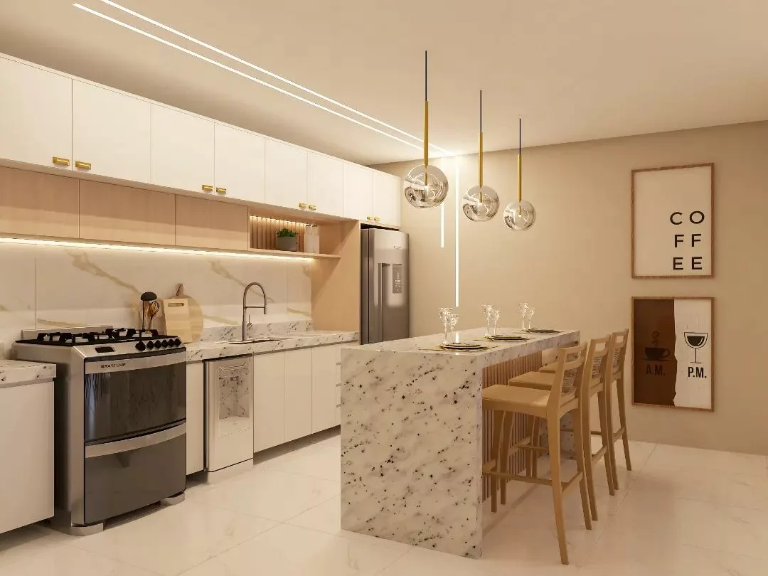 Cozinhas Escandinavas: Leveza, Cores Claras e Praticidade - inspiração 1