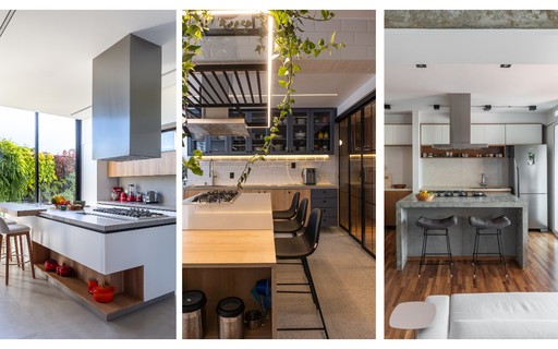 Integrando com a Sala: Ilhas que Conectam Ambientes - inspiração 2