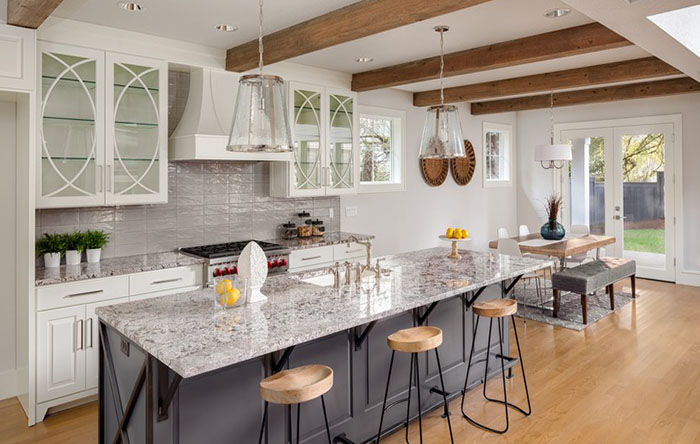 Ilhas com Cooktop ou Cuba: Otimização de Espaço e Fluxo de Trabalho - inspiração 1