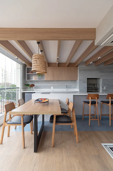 Revestimentos que Fazem a Diferença: Segurança e Estilo na Sua Área de Churrasco - inspiração 1