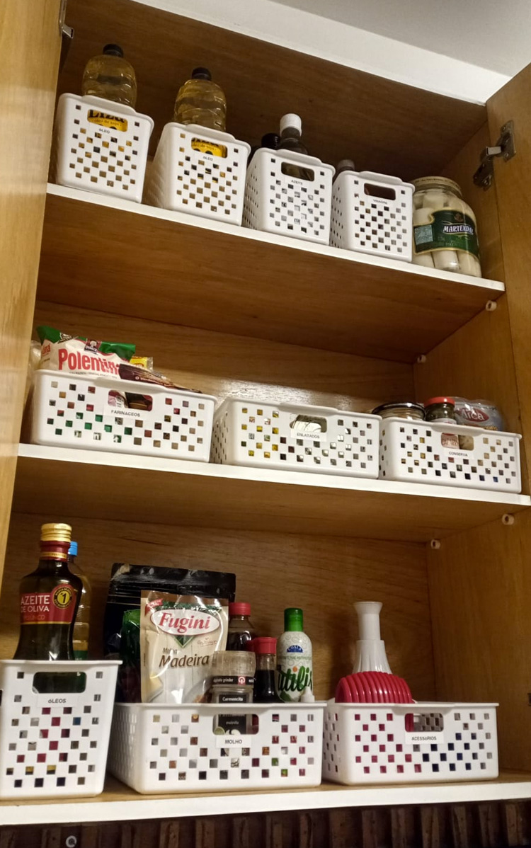 Organizadores Estratégicos: Cestas e Potes - inspiração 1