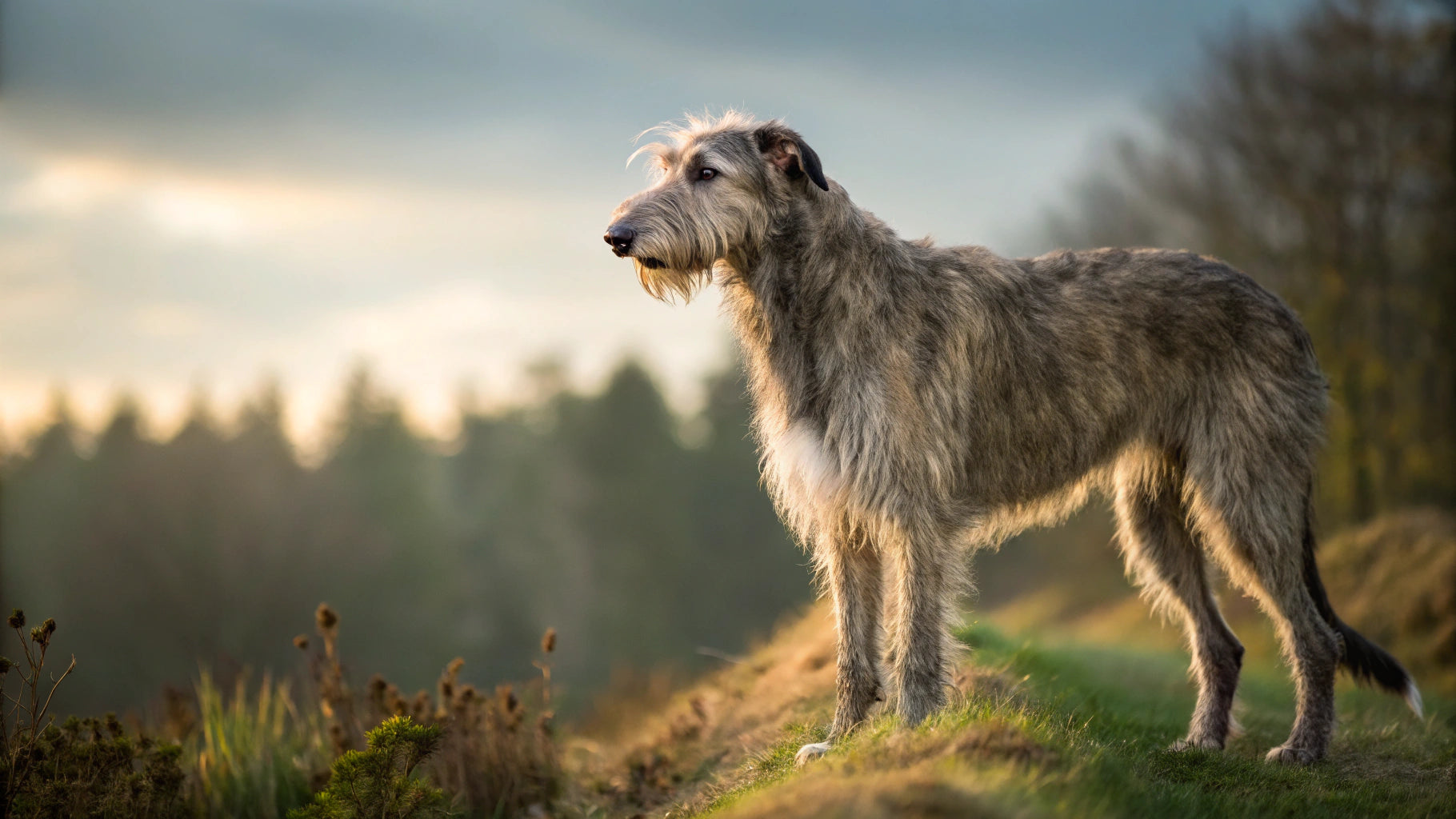 Adaptação Familiar: Como o Wolfhound se Integra ao Lar - inspiração 1