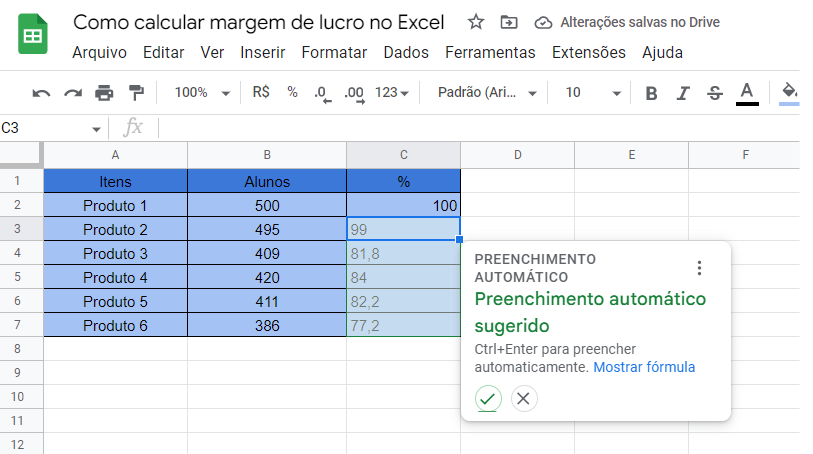 Calcule o Custo do Produto ou Serviço Vendido (CPV/CSV) - inspiração 2