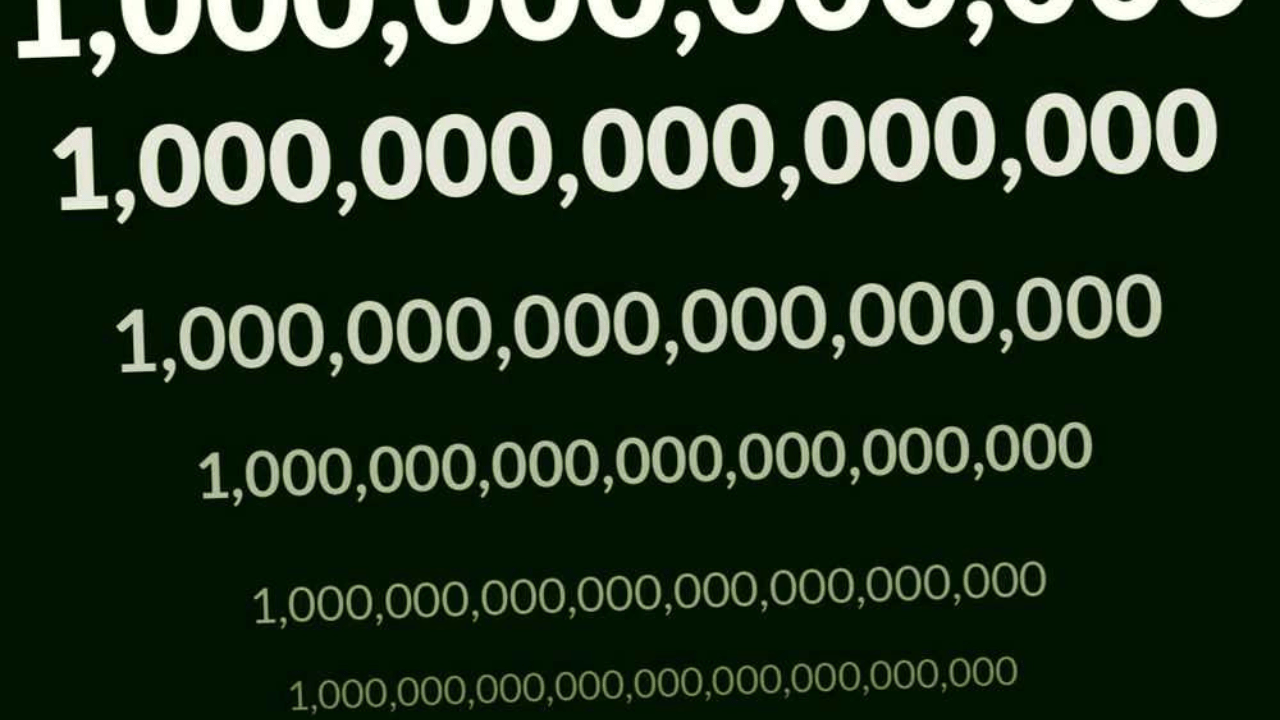 Um bilhão em tempo: quanto tempo leva para contar até lá? - inspiração 1