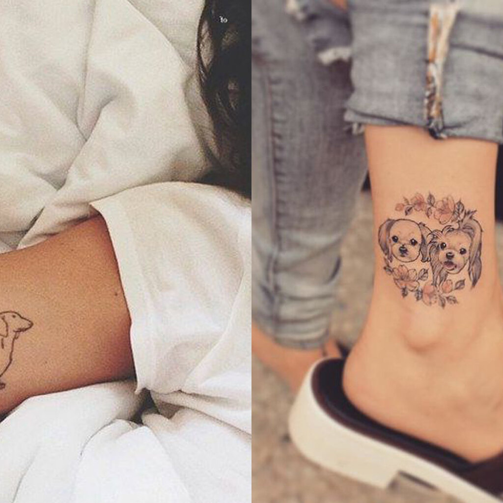 Silhueta de Companhia: A Essência do Seu Pet em Contorno - inspiração 1