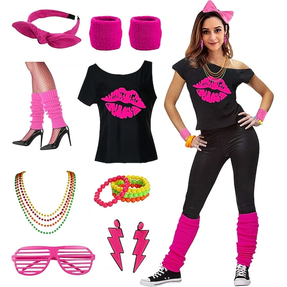 10 looks anos 80 femininos para festas temáticas