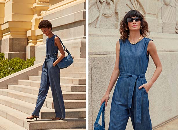 10 ideias de looks com macacão para arrasar