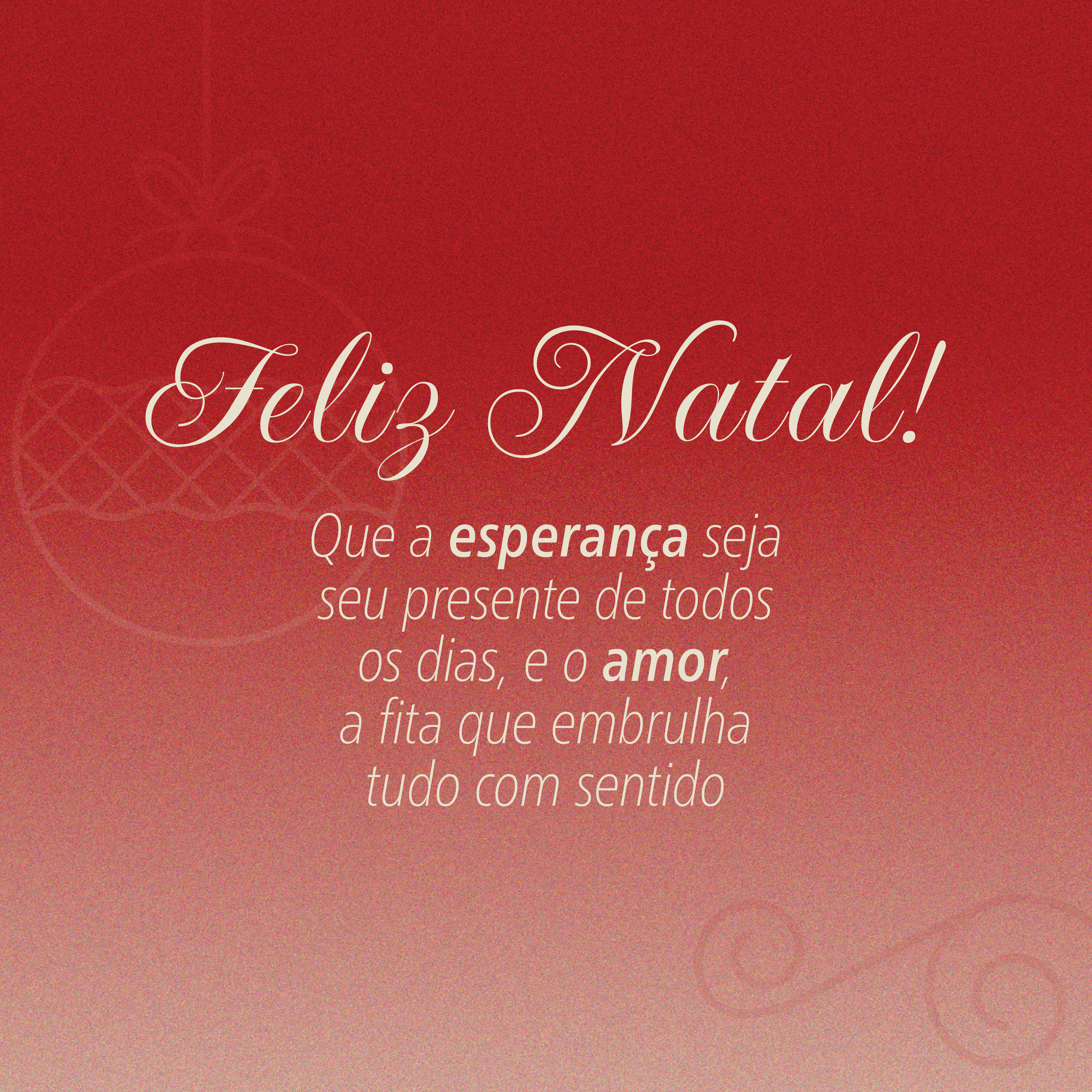 Mensagens de Natal para desejar um Feliz Ano Novo