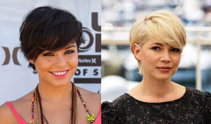 french bob vs pixie cut franja