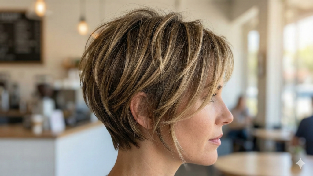 preço corte cabelo curto liso franja