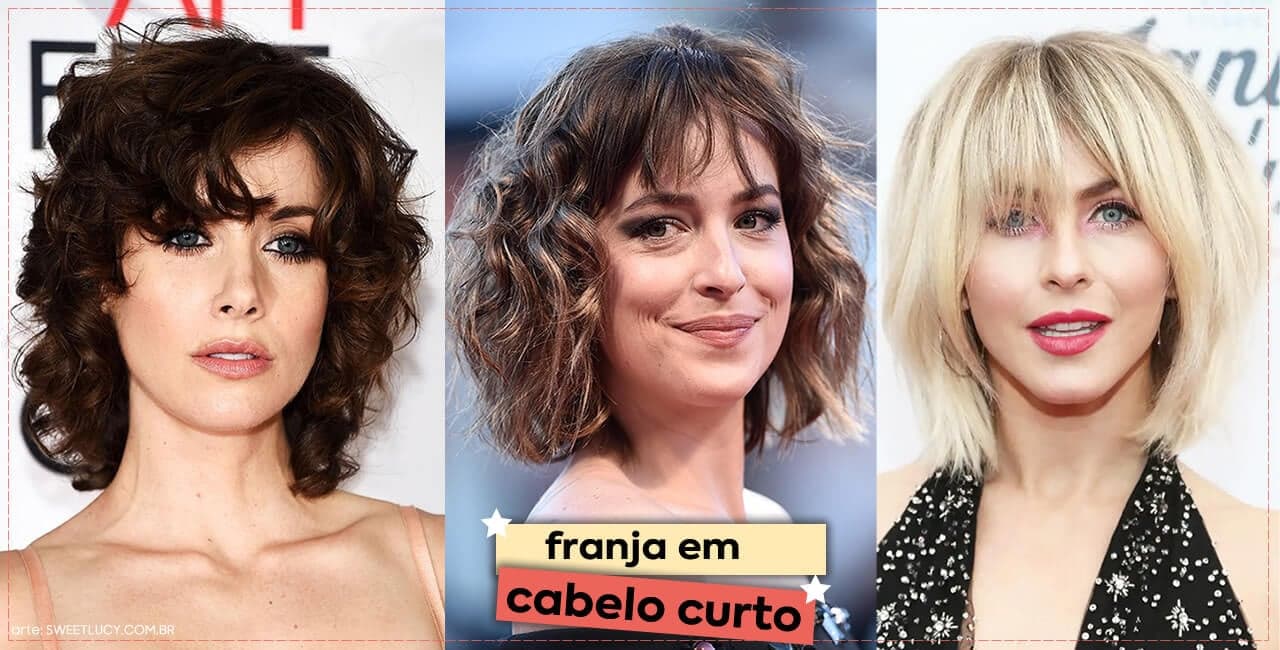 como evitar erros cabelo curto liso franja