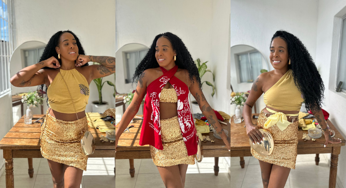 como fazer abadá cropped sem costura