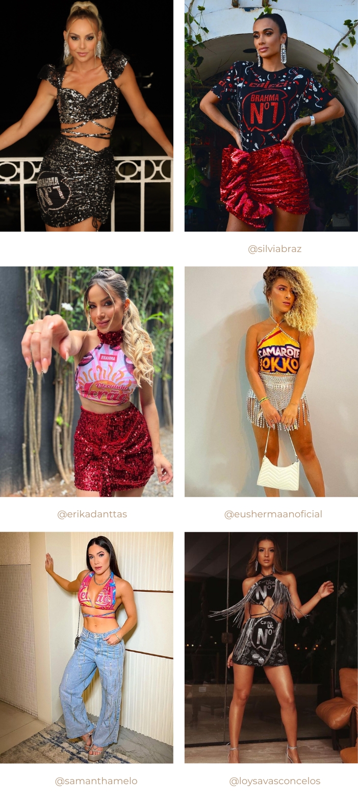 abada carnaval customizado