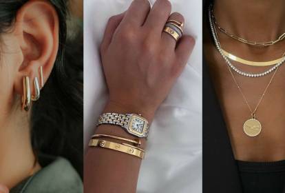 colar letra i vs anel letra i