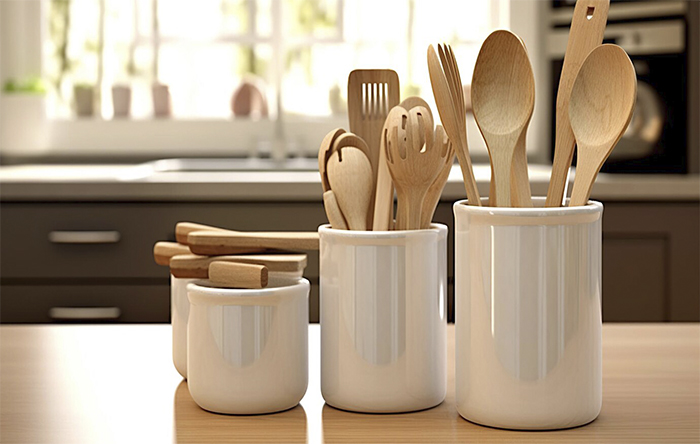 acessórios de cozinha funcionais e decorativos