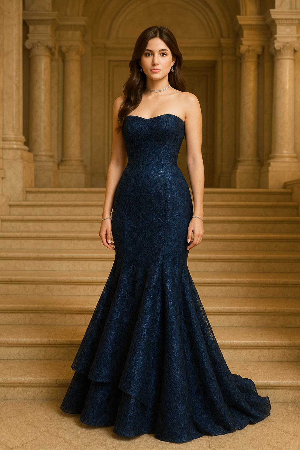 sapato para vestido azul marinho