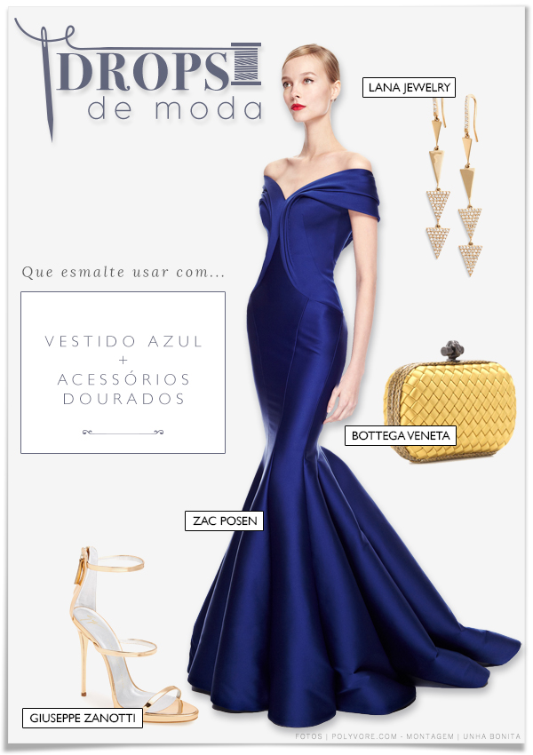 como usar vestido azul marinho em festa