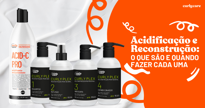 para que serve acidificação cabelo
