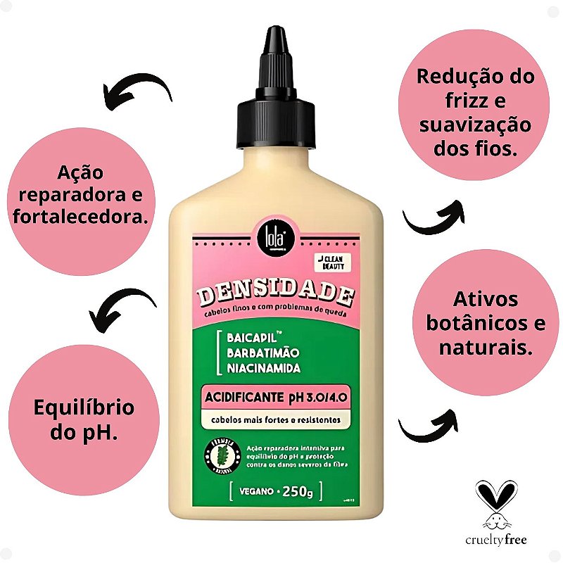 equilibrar pH do cabelo