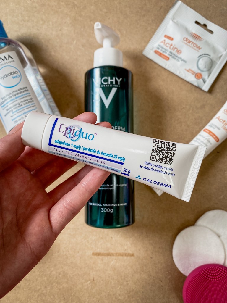 adapaleno antes e depois pele