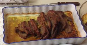 como fazer alcatra com mostarda