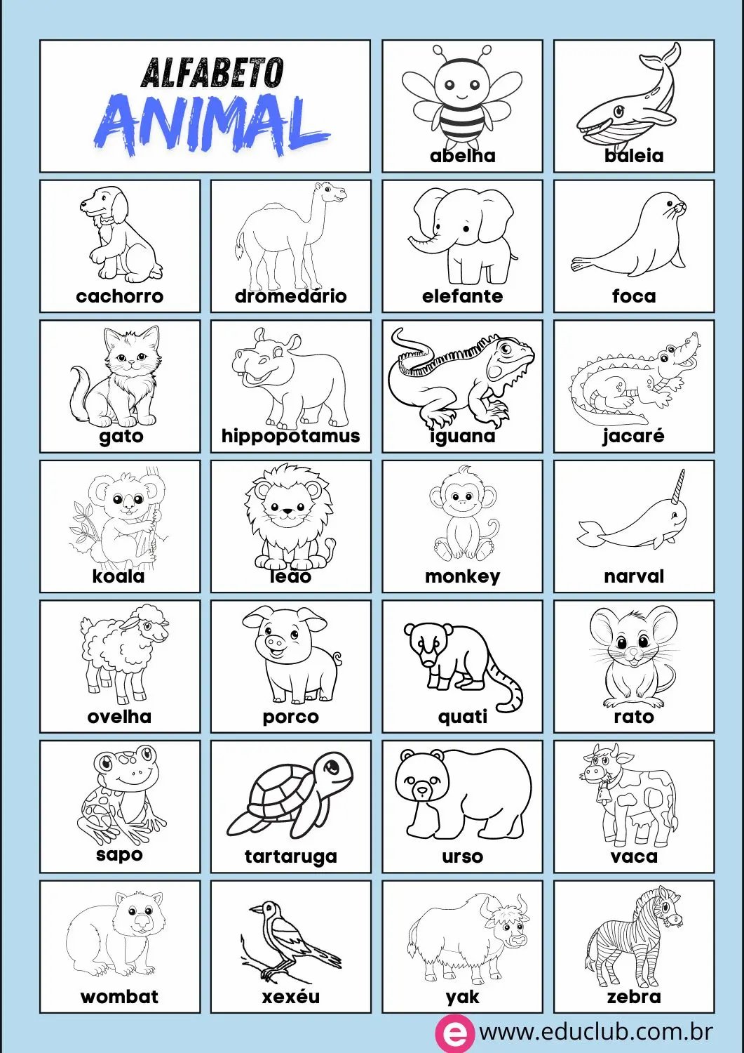 custo de livros de alfabeto para colorir