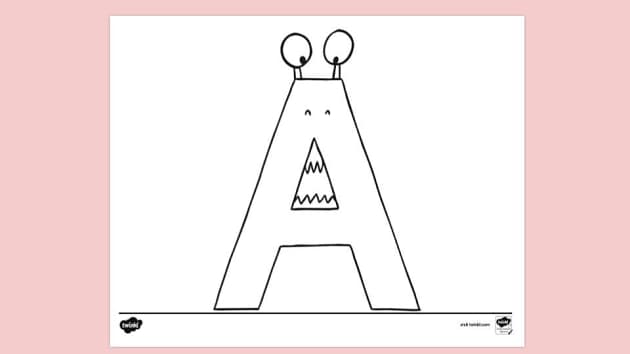 alfabeto para colorir vs alfabeto para traçar
