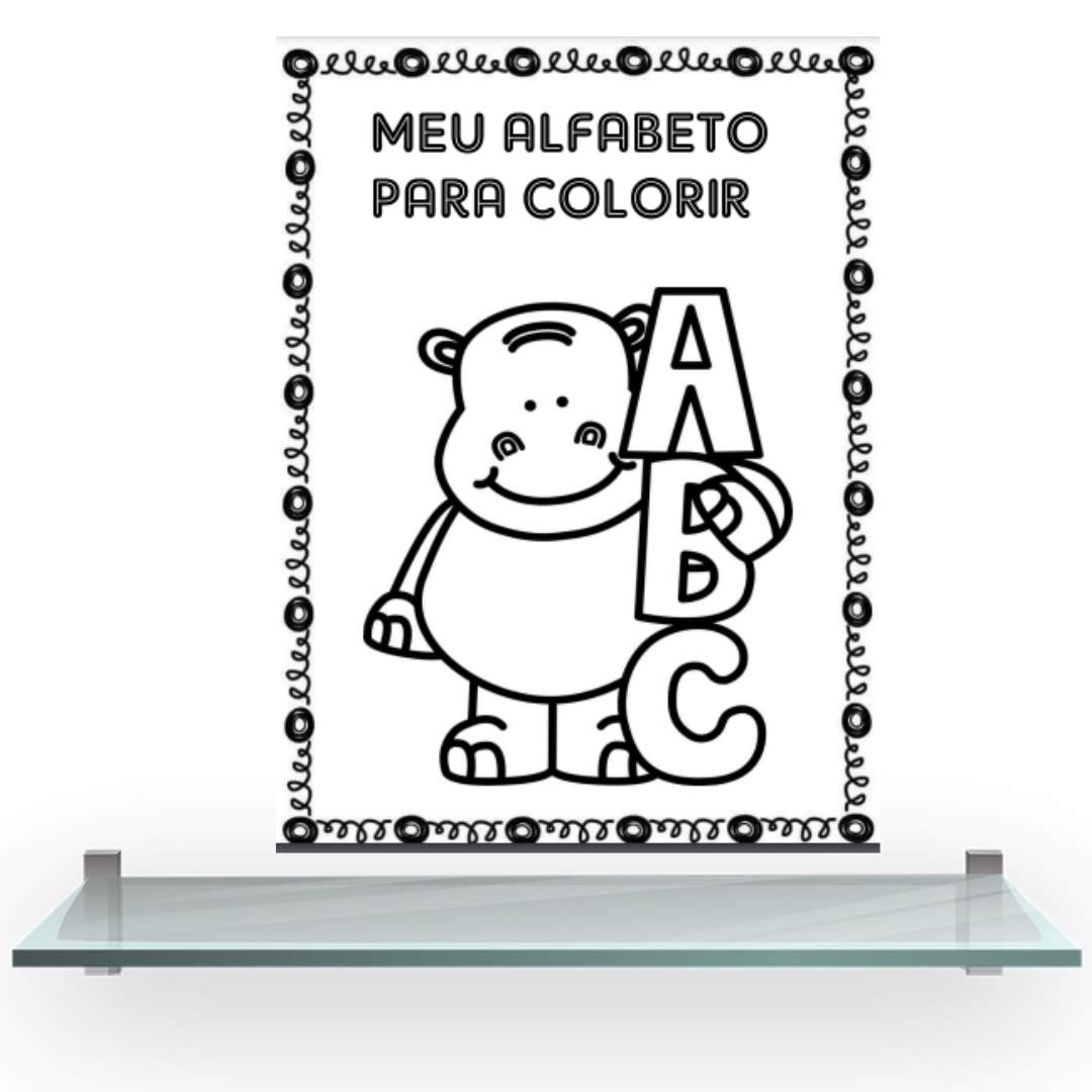 melhores alfabetos para colorir educação infantil
