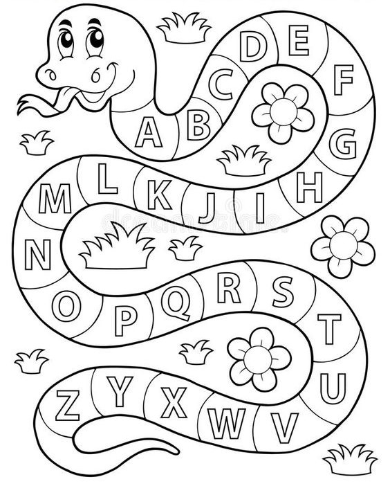 ideias criativas de alfabeto para imprimir e colorir