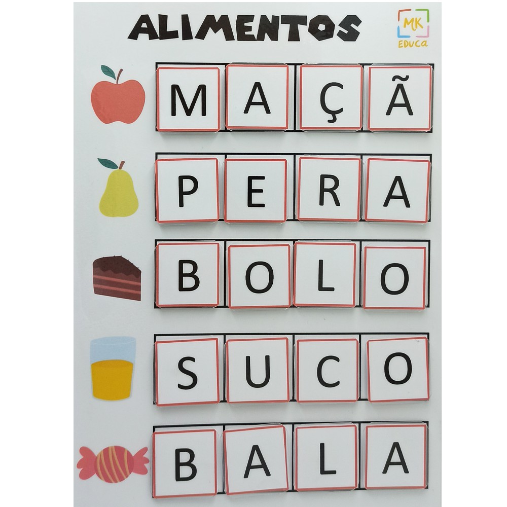 alimentos que começam com O